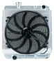 Cold Case Radiators FOM564-5K - Mustang Aluminum Radiator and 16 Inch Fan Kit 64-66 Mustang 5.0 Manual