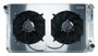 Cold Case Radiators GMT558ASK - 67-76 Chevy GMC Pickup Truck Aluminum Radiator And 14 Inch Fan Kit