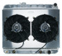 Cold Case Radiators GPG22AK - 64-65 GTO w/ AC AT Aluminum Performance Radiator Dual Fan Kit Cold Cae Radiators
