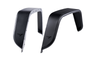 Combat Off Road 35-1079 - Jeep JT Gladiator Black Aluminum Fender Rear Pair Combat Offroad
