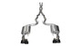 Corsa Performance 14335BLK - 3.0 Inch Cat-Back Xtreme Dual Exhaust 4.0 Inch Black Tips 15-Present Ford Mustang GT Fastback (No Valves) 5.0L V8 Stainless Steel  Performance