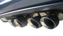 Corsa Performance 14164CB3 - 3.0 Inch Cat-Back Sport Dual Exhaust Twin 4.0 Inch Polished Tips 12-13 Corvette Z06 7.0L / ZR1 6.2L Stainless Steel  Performance