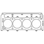 Cometic C15503-054 - GM LSX Gen-4 Small Block V8 .054in MLX 4.165in Bore Cylinder Head Gasket - RHS