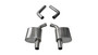 Corsa Performance 21022 - 4.5 Inch Axle-Back Dual Rear Exit 17-18 Charger 5.7L with Dumps  Performance