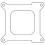 Cometic C15616 - NASCAR 4 Barrel .047in Fiber Carburetor/Throttle Body Mounting Gasket - Open Plenum