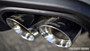 Corsa Performance 21002GNM - 3.0 Inch Valved Axle-Back Sport Dual Exhaust Gunmetal 4.0 Inch Tips 18-Present Mustang GT Fastback Active Valves 5.0L V8 Stainless Steel  Performance