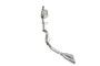 Corsa Performance 21166 - 2021-2025 Ford F-150 SuperCab/6.5in Bed 3.5L V6 Sport Cat-Back Single Side Exit-Polished