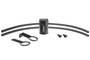 Corsa Performance CC0016 - 1/2in Universal 3 oz Aluminum Oil Catch Can with Mounting Brackets