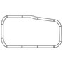 Cometic C4764-060 - Nissan KA24DE .060in Fiber Oil Pan Gasket