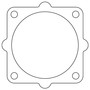 Cometic C4911 - Nissan QR25DE .018in AFM Throttle Body Gasket,2001-2006