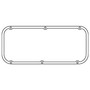Cometic C5236-156 - Chrysler 392 FirePower .156in Cork Valve Cover Gasket Set