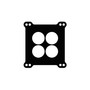 Cometic C5262FC - Holley 4 BBL .060in Fiber Carburetor Mounting Gasket - 4 Hole - 1.750in Holes