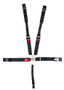 Crow Safety Gear 11014DB - 5-Pt Harness Small Latch Blk Hans Wrap Around Pul Crow Safety Gear 11014DB - 5-Pt Harness Small Latch Blk Hans Wrap Around Pul