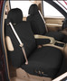 Covercraft SS3454PCCH - 16-24 Nissan Titan Polycotton SeatSaver Custom Front Row Seat Covers - Charcoal