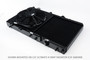 CSF 2858FB - 92-00 Honda Civic All-Aluminum Fan Shroud w/12in SPAL Fan - Black Finish