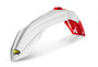Cycra 1CYC-1461-42R - 15-21 Yamaha YZ125 lite Front Fender - White w/ Red Vent