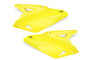 Cycra 1CYC-2668-55 - 08-17 Suzuki RMZ 250-450 Side Number Panels - Yellow