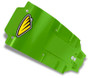Cycra 1CYC-6019-72 - 09-15 Kawasaki KX450F Speed Armor Skid Plate - Green