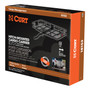 CURT 18153 - 60" x 24" Black Steel Basket Cargo Carrier (Folding 2" Shank, 500 lbs.)