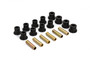 Daystar KJ02007BK - Jeep YJ Spring Shackle Bushings 87-96 Wrangler YJ Front/Rear