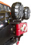 Daystar KJ50002BK - Jeep Renegade Winch Bumper Light Bracket 15-17 Jeep Renegade