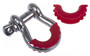 Daystar KU70056RE - D-RING / Shackle Isolator Red Pair