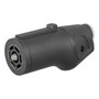 CURT 58145 - Heavy-Duty 7-Way RV Blade Connector Plug (Trailer Side)