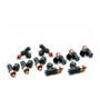 Deatschwerks 16U-03-0050-10 - 03-06 Dodge Viper (Drop In) / 92-02 Viper (Top Feed Only) 50lb Injectors - Set of 10