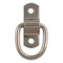 CURT 83732 - 1" x 1-1/4" Surface-Mounted Tie-Down D-Ring (1,200 lbs, Stainless)