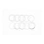Deatschwerks 6-02-0304 - 10 AN Aluminum Crush Washer (Pack of 10)