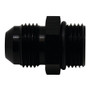 Deatschwerks 6-02-0402-B - 8AN ORB Male to 8AN Male Flare Adapter (Incl O-Ring) - Anodized Matte Black