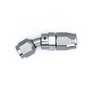 Deatschwerks 6-02-0818 - 6AN Female Swivel 30-Degree Hose End CPE - Anodized Titanium