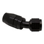 Deatschwerks 6-02-0824-B - 10AN Female Flare Swivel 30-Degreehose End CPE - Anodized Matte Black