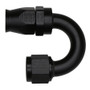 Deatschwerks 6-02-0833-B - 10AN Female Flare Swivel 180-Degree Hose End CPE - Anodized Matte Black