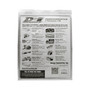 DEI 10216 - Stainless Steel Positive Locking Tie Eight 1/4in (7mm) x 9in and Four 7mm x 20in