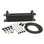 Derale 13401 - 10 Row Series 10000 Stack Plate Transmission Cooler Kit, -6AN