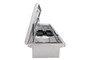 DEE ZEE DZ10170L - Deezee Universal Tool Box - Red Crossover - Single Lid BT Alum (Low)