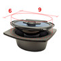 DEI 50380 - Speaker Baffles 6in x 9in Oval Pair