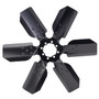 Derale 17918 - 18" Reverse Rotation Fan Clutch Fan, Black