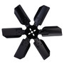 Derale 17320 - 20" Standard Rotation Rigid Race Fan, Steel Blade