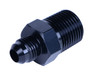 Derale 59306 - Straight AN fitting, straight NPT fitting, 1/2" npt x -6AN male