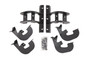 DEE ZEE DZ66340W - Deezee 19-23 Chevrolet Silverado Running Board Hex Bed Access Bracket Kit