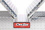 DEE ZEE DZ8363 - Deezee Universal Tool Box - Red Crossover - Double BT Alum Mid Size
