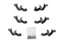 DEE ZEE DZ66327 - Deezee 15-23 Ford F-150/Super Duty Running Board Hex Side Step Bracket Kit