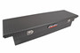 DEE ZEE DZ8170LTB - Deezee Universal Tool Box - Red Crossover - Single Lid Black BT (Low/Txt Blk)
