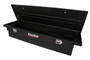 DEE ZEE DZ8170LTB - Deezee Universal Tool Box - Red Crossover - Single Lid Black BT (Low/Txt Blk)