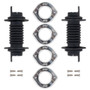 Detroit Speed 010421DS - Door Jamb Wiring Boot Kit - Billet Trim