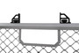 DEE ZEE DZ95050R - Deezee Universal Aluminum Front Truck Cargo Management Cab Rack Silver Mesh