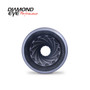 Diamond Eye 400400 - PERFORMANCE DIESEL EXHAUST PART-4in. ALUMINIZED PERFORMANCE QUIET TONE RESONATOR
