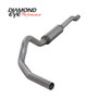 Diamond Eye K4338A - Cat Back Exhaust System For 03-07 Ford F250/F350 Superduty 6.0L 4 Inch With Muffler Single Pass Aluminized